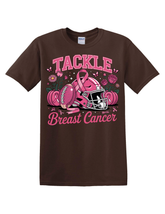 TACKLE BREAST CANCER SHIRT | PINK RIBBON FOOTBALL AWARENESS TEE | BREAST CANCER SUPPORT SHIRT FOR MEN & WOMEN | OCTOBER AWARENESS APPAREL