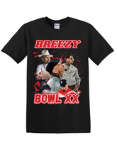 CHIS BROWN TOUR SHIRT--EXCLUSIVE FAN MERCH WITH RED LETTERS