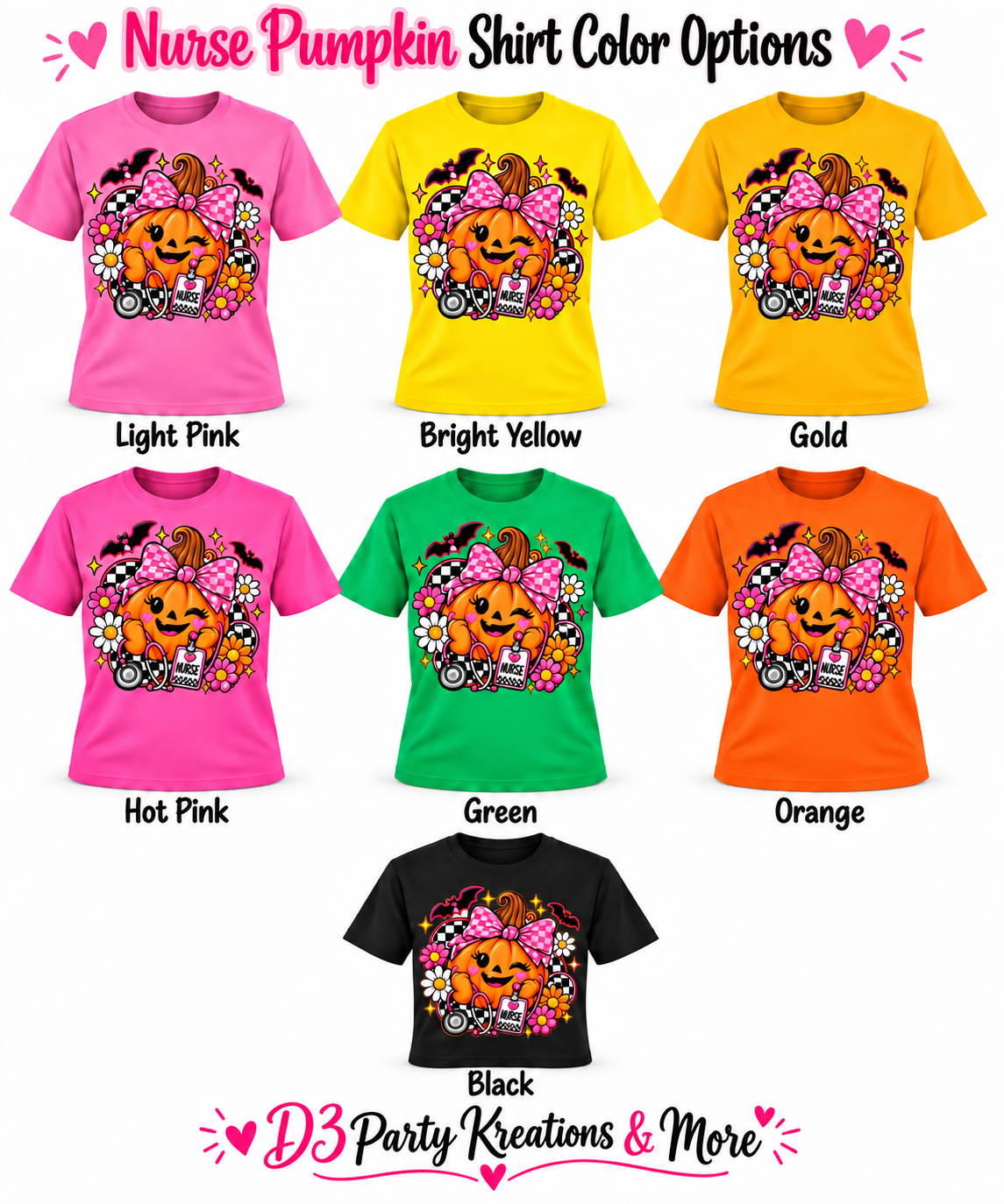 🎃 Spooky Season Halloween Graphic T-Shirts 👻🩷