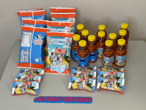 CHOOSE PARTY PACKAGES -FiLLED TREATS