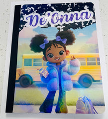 CUSTOM BACK-TO-SCHOOL COMPOSITION BOOKS ANY THEME