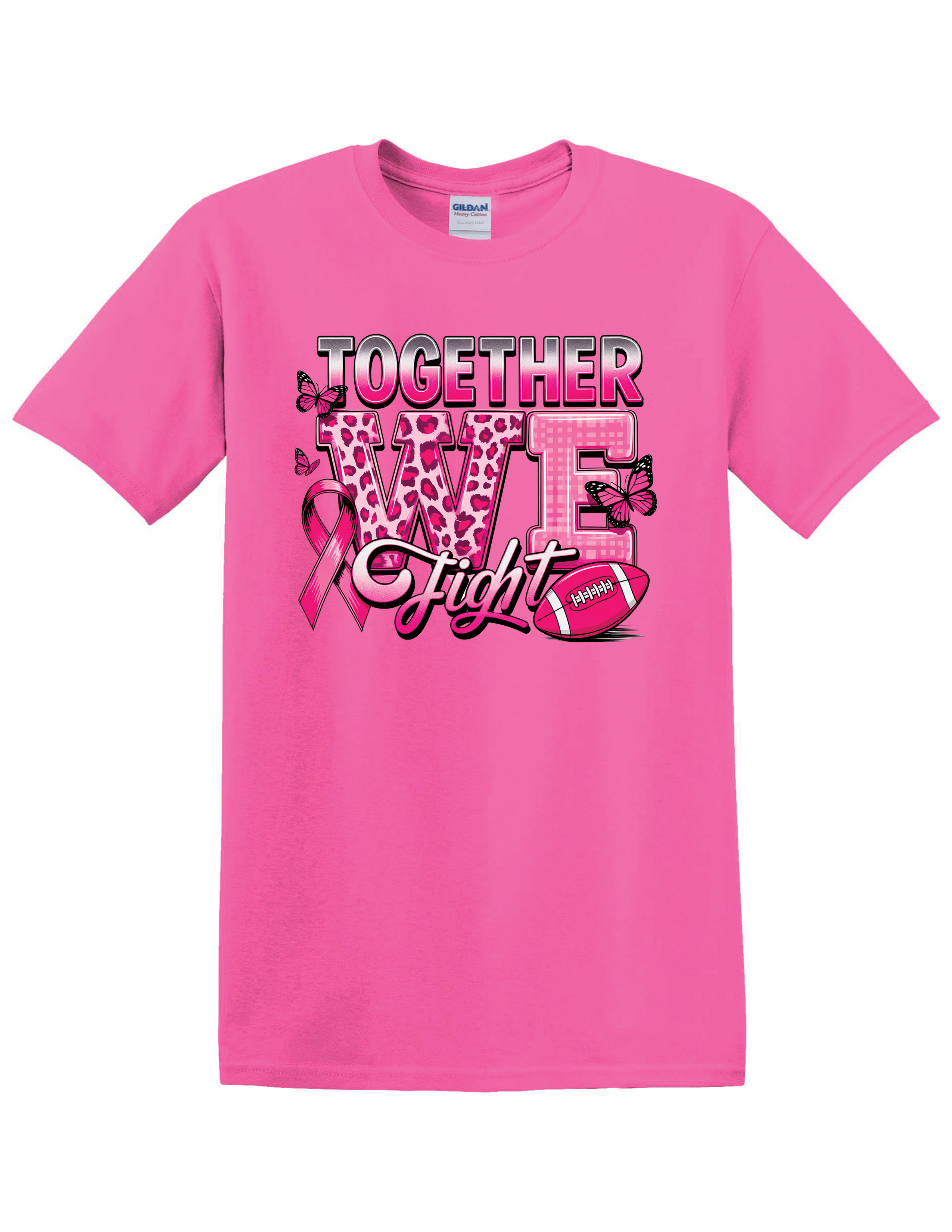 Together We Fight” Breast Cancer Awareness Shirt