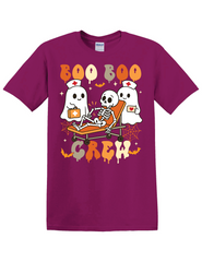 BOO BOO CREW HALLOWEEN NURSE/CNA/MEDICAL STAFF SHIRT