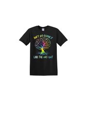 YOUTH “AIN’T NO FAMILY LIKE THE ONE I GOT” RAINBOW TREE T-SHIRT – COLORFUL FAMILY REUNION & EVERYDAY KIDS TEE