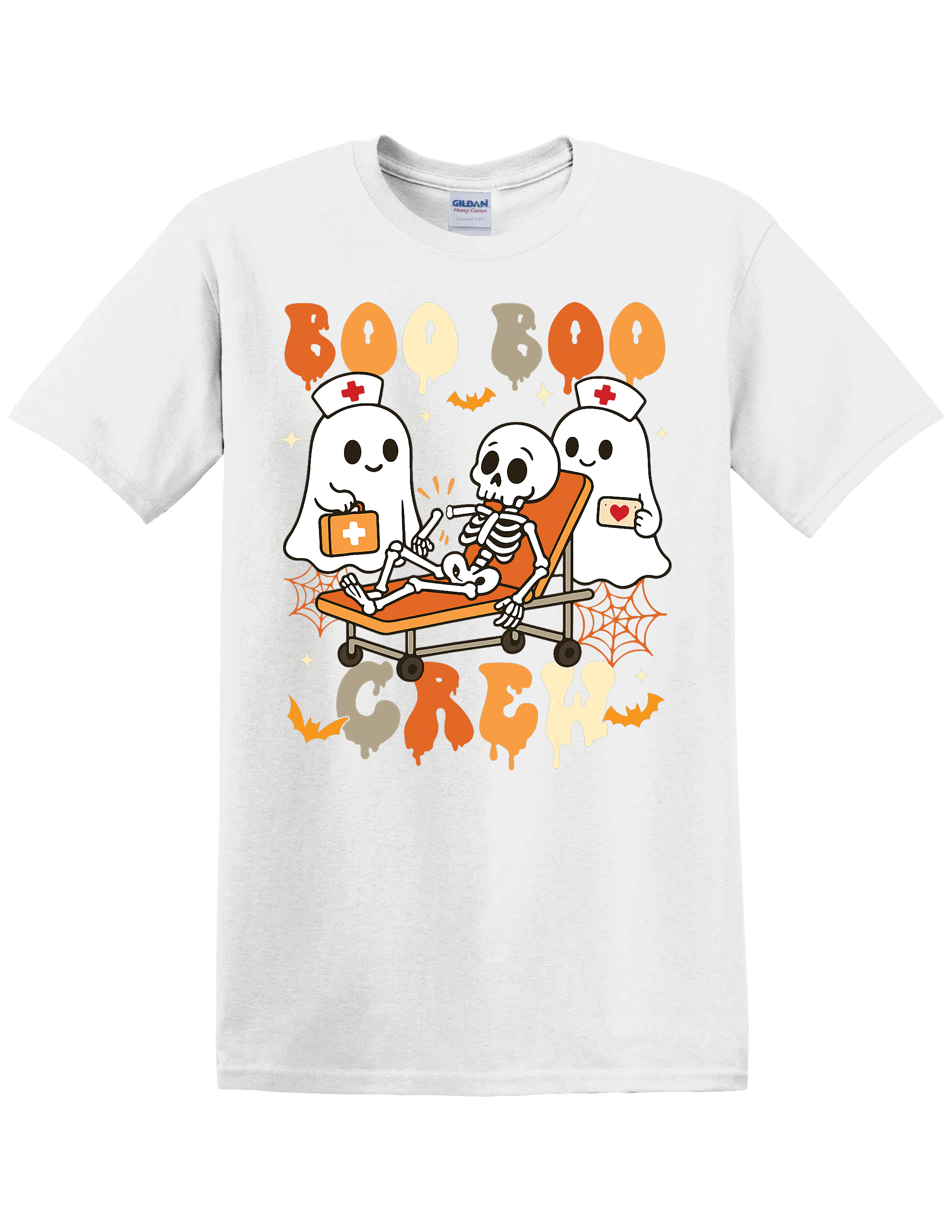 BOO BOO CREW HALLOWEEN NURSE/CNA/MEDICAL STAFF SHIRT