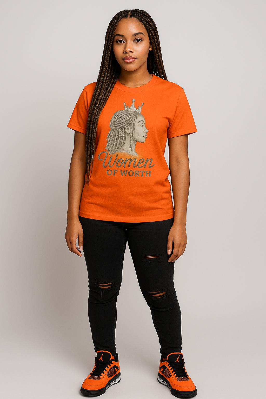 WOMAN WORTH T-SHIRT