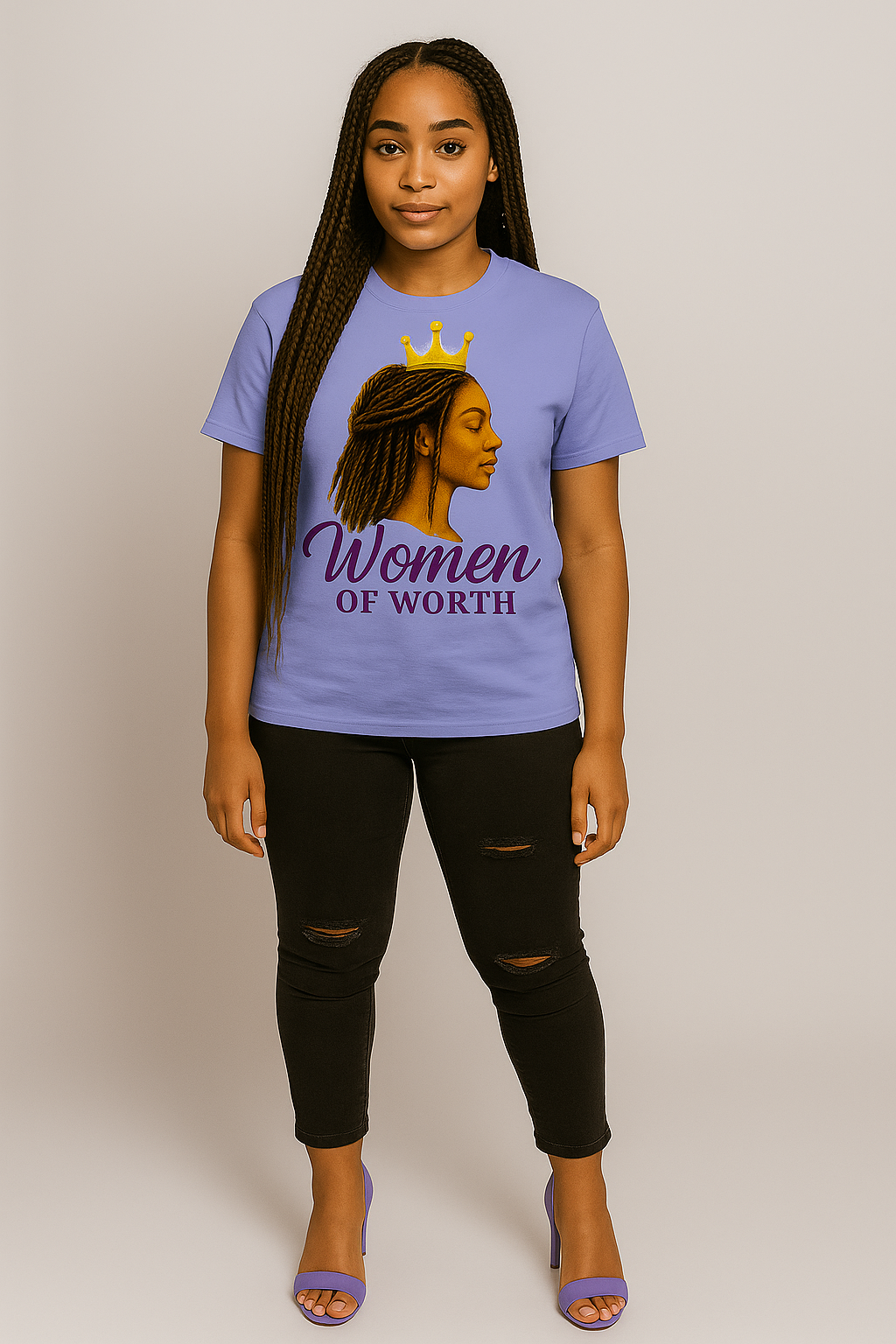 Women of Worth – Crowned in Confidence Tee