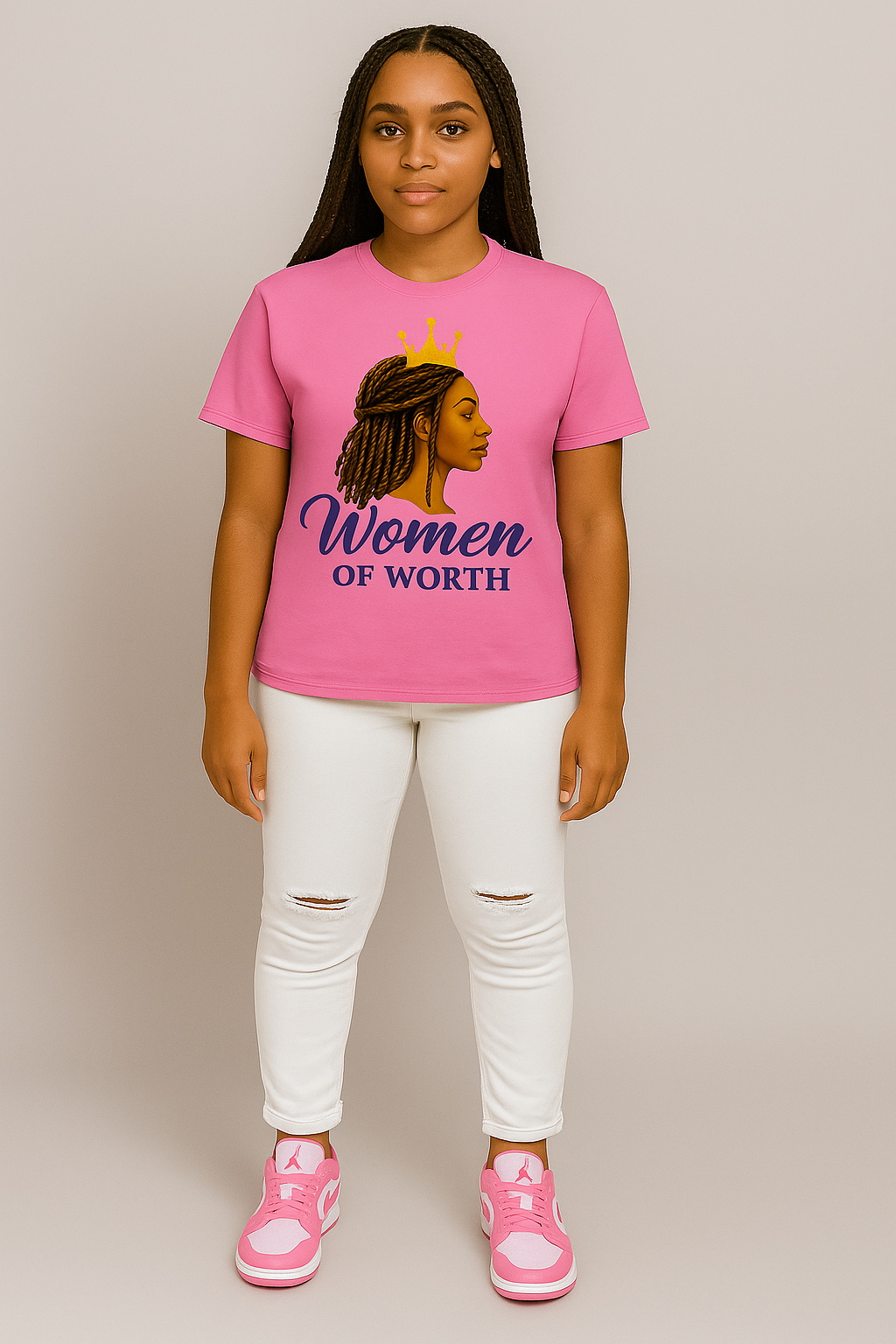 Women of Worth – Crowned in Confidence Tee