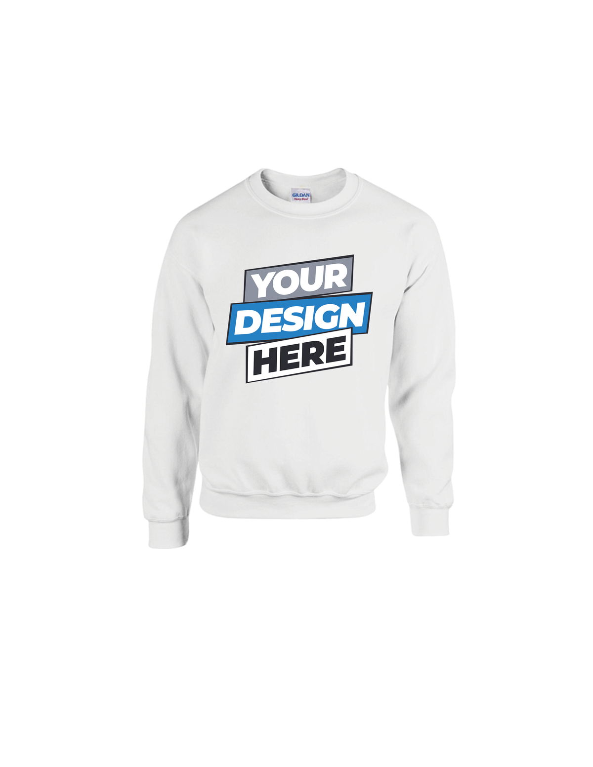 CUSTOMIZE YOUTH UNISEX  SWEATSHIRT WITH TEXT WORDING OR UPLOAD A PHOTO