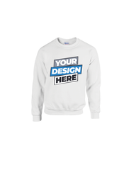 CUSTOMIZE YOUTH UNISEX  SWEATSHIRT WITH TEXT WORDING OR UPLOAD A PHOTO