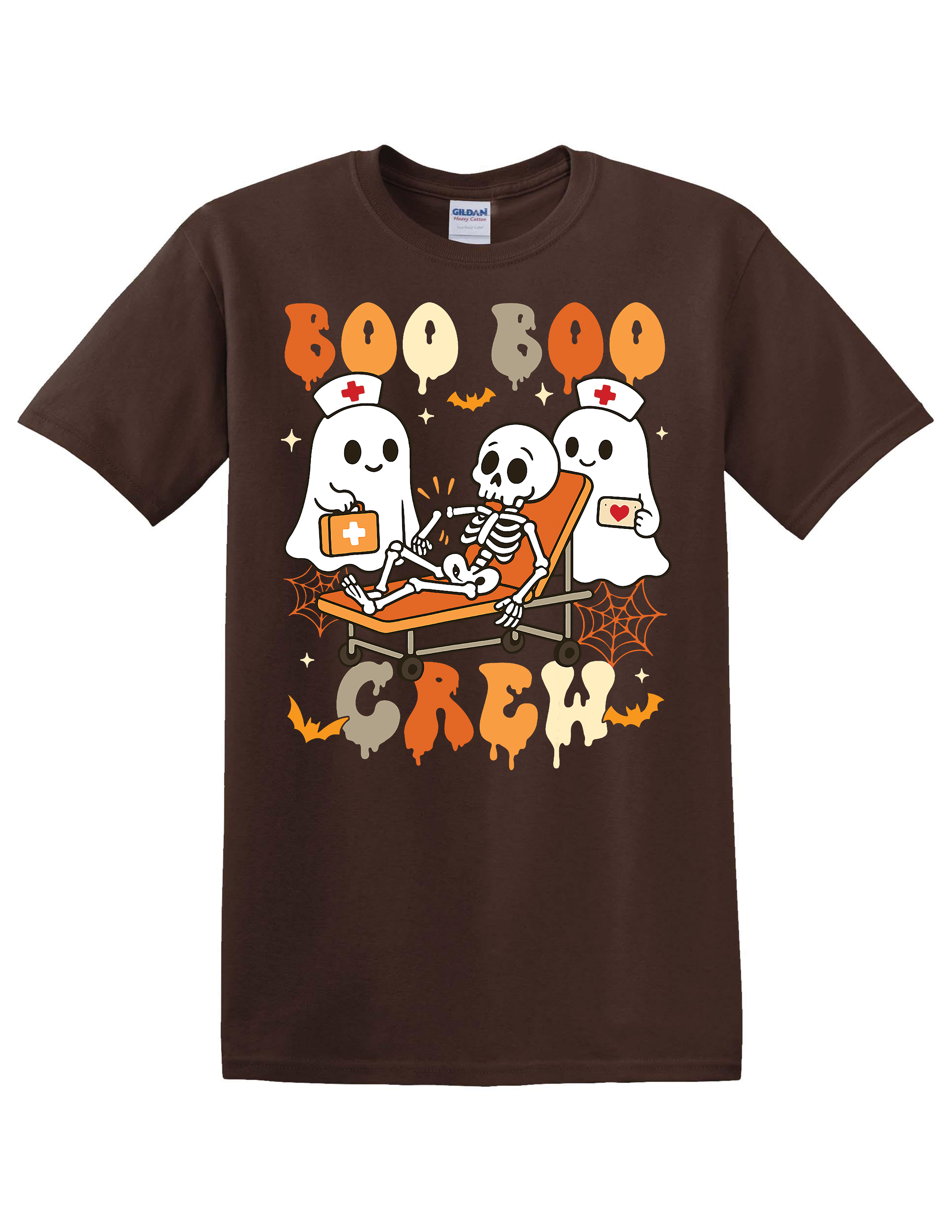 BOO BOO CREW HALLOWEEN NURSE/CNA/MEDICAL STAFF SHIRT