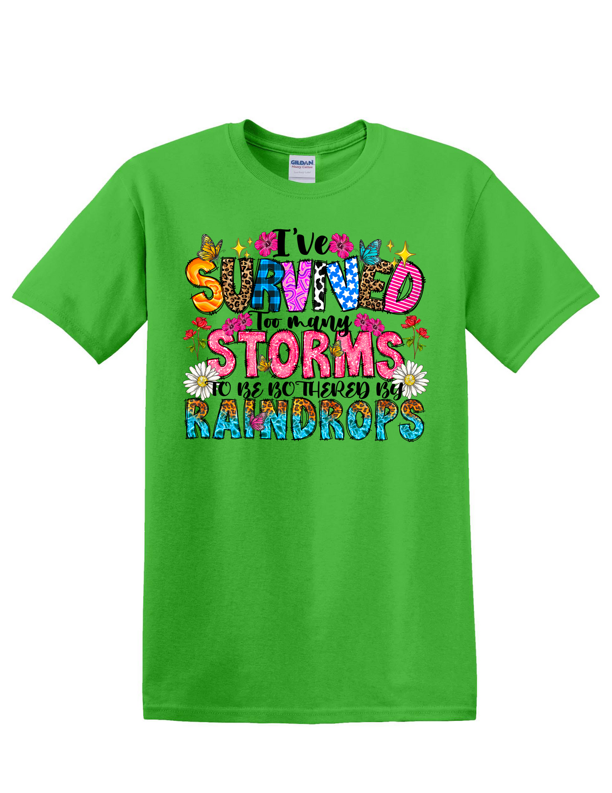 Storm Survivor Tee – Grace Through Every Drop
