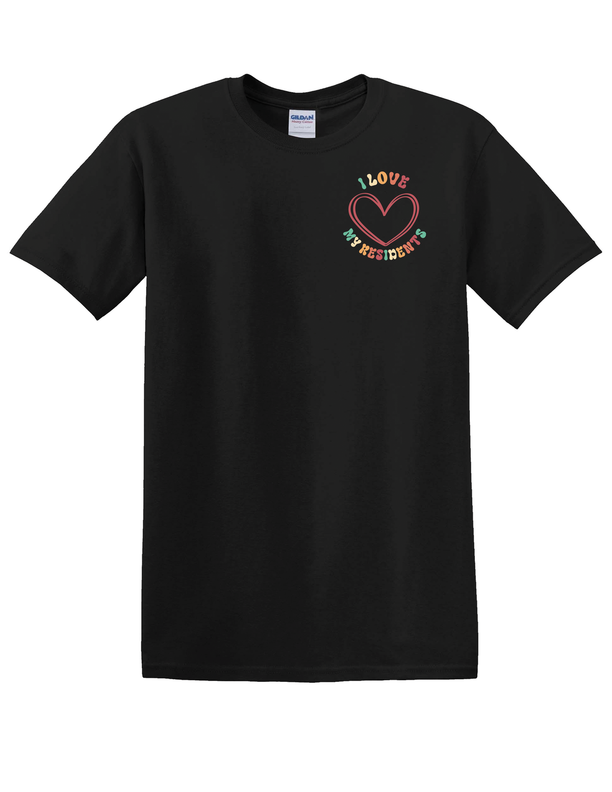"LOVE, THE CAREGIVER IN FRONT OF YOU – UPLIFTING TEE"