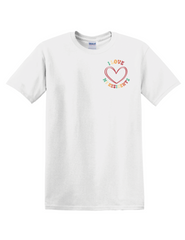 "LOVE, THE CAREGIVER IN FRONT OF YOU – UPLIFTING TEE"