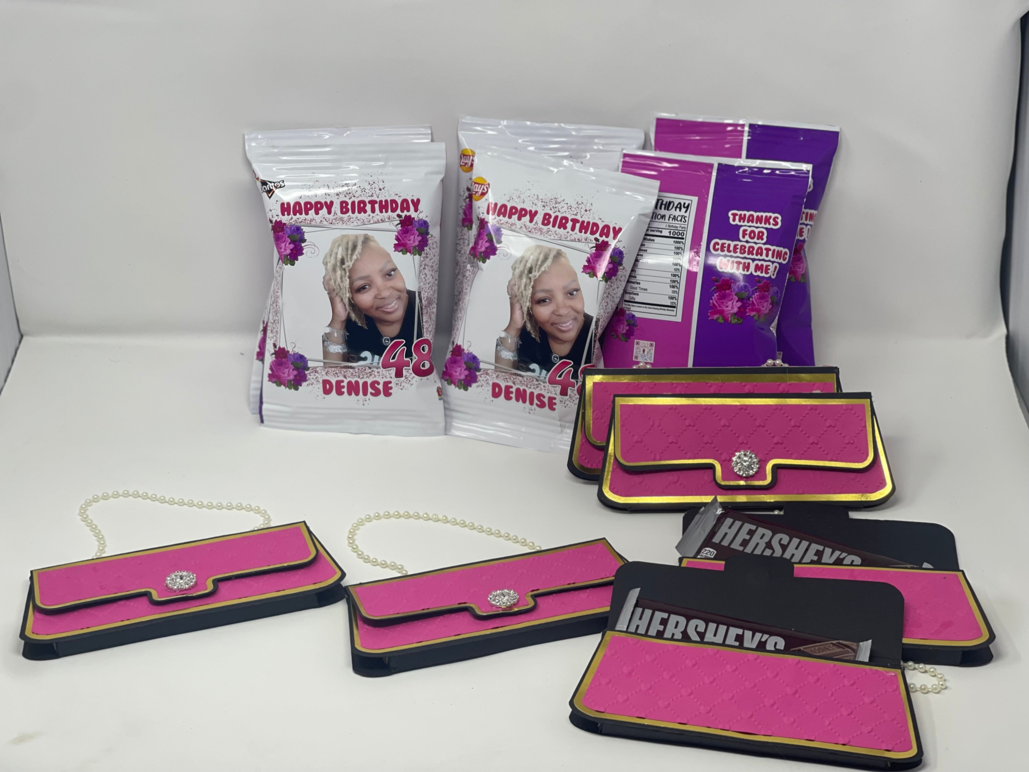 🍫 CUSTOM HERSHEY PURSES – $7 EACH