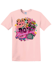 "FROM BOOM BOXES TO ROLLER RINKS – 80s/90s THROWBACK SHIRT"