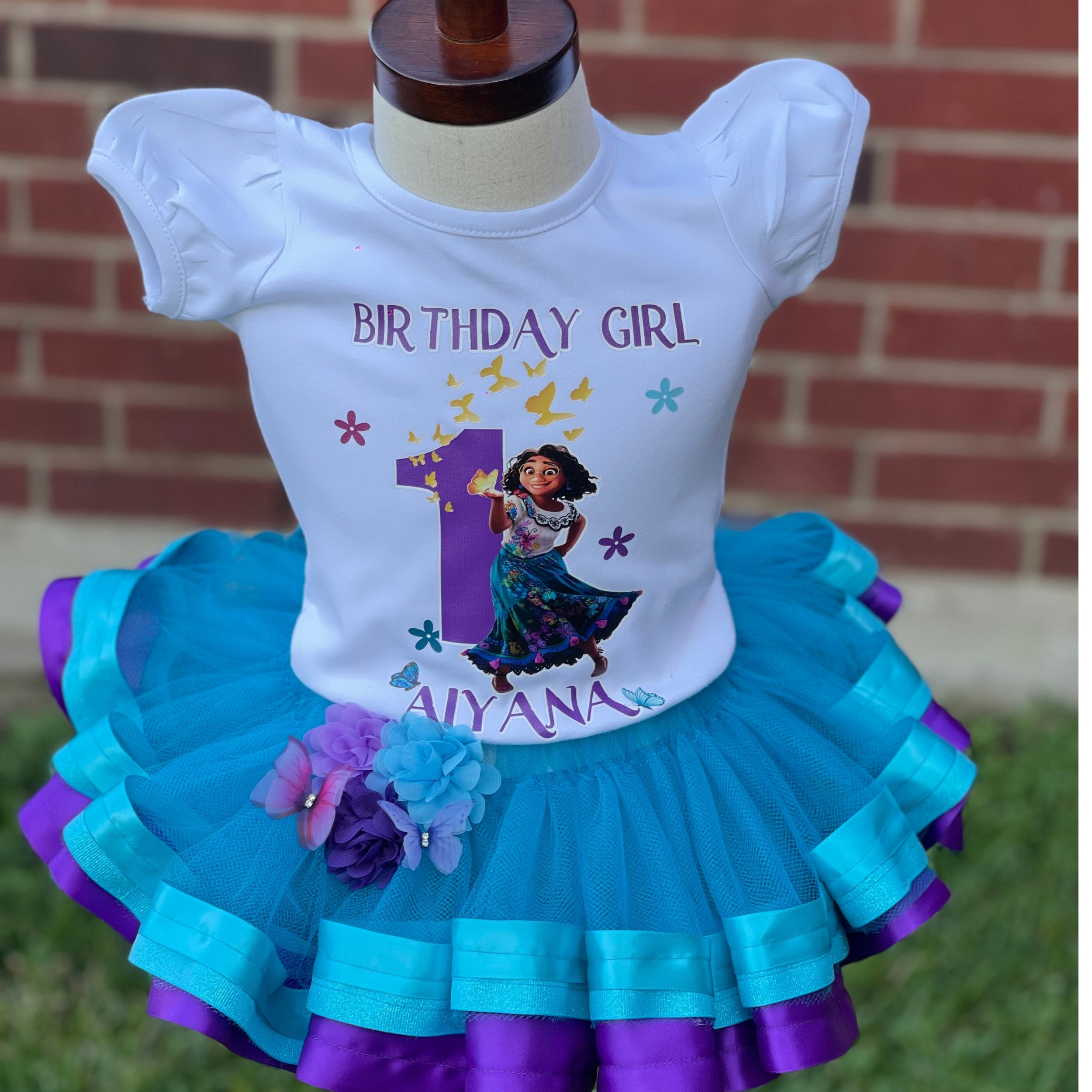 RIBBON TRIM TUTU SET CUSTOM ORDER