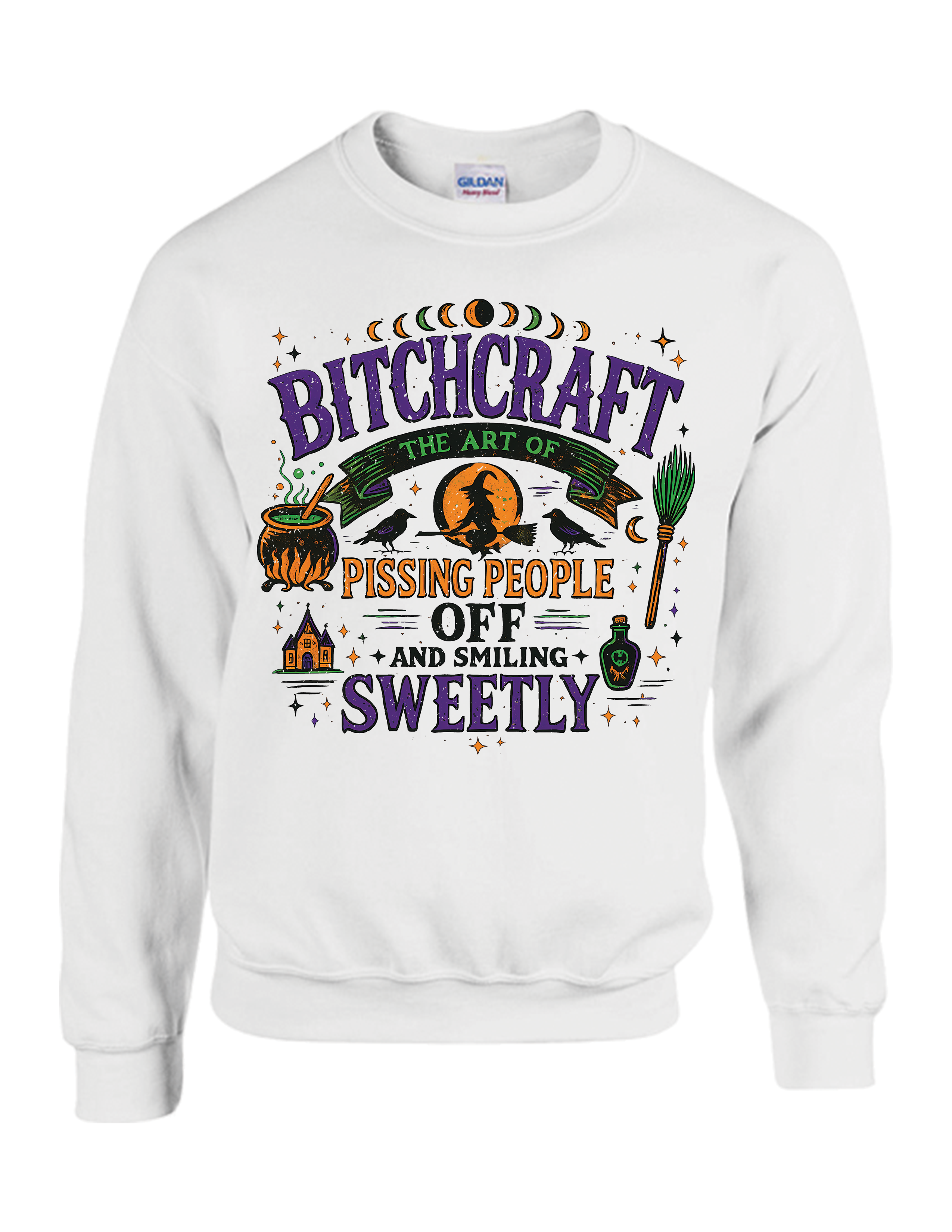 🧹 BITCHCRAFT SWEATSHIRT: COZY CHAOS IN STYLE 🔥
