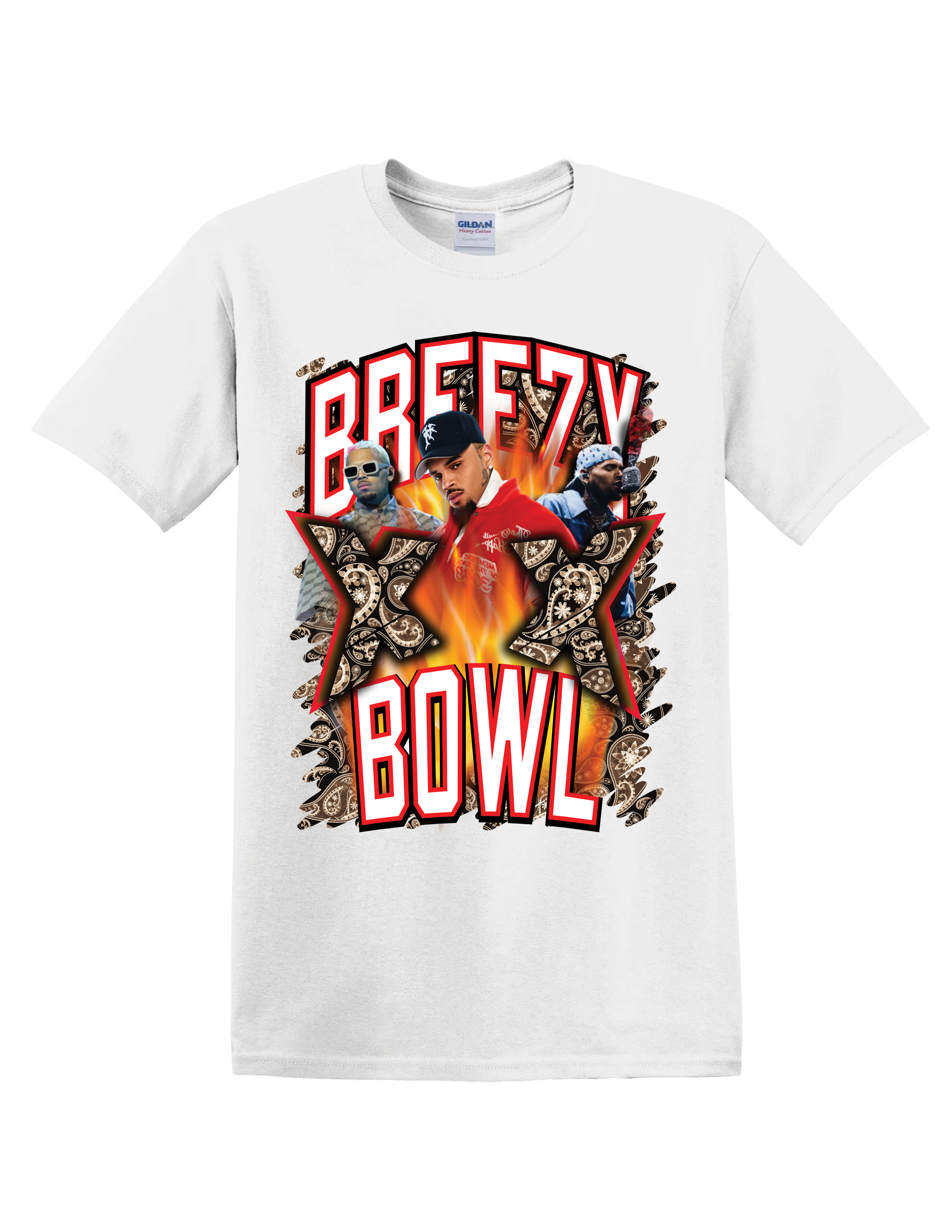 CHRIS BROWN OFFICIAL TOUR TEE -- LIMITED EDITION